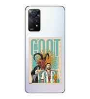Redmi Note 12 Pro 4G Uyumlu Lionel Messi Desenli Şeffaf Telefon Kılıfı