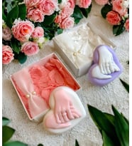 Mumelia Candles Bir Ömür El Ele - Doğal Soya Kutulu Hediyelik Mum - 15 Adet