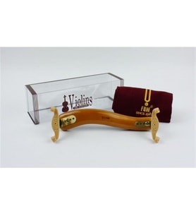 Fom ME-032 Maroon 4/4-3/4 Keman Yastığı Bordo Renk, Ergonomik Tasarım, Hafif ve Dayanıklı Gövde, Ayarlanabilir Genişlik