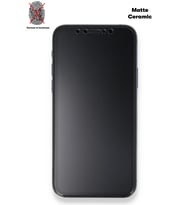 Samsung Galaxy A22 El İzi Yapmayan ve Göz Yormayan Anti Blue light Özellikli Mat Seramik Ekran Koruyucu (Siyah)