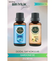 Okyanus + Vanilya ( Oda Kokusu Aroma Terapi Buhurdanlık / Difüzör Yağı ) Set 2 Adet x 30 ML