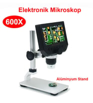 TriLine 600X Dijital 4.3 inç LCD Ekranlı HD USB Mikroskop