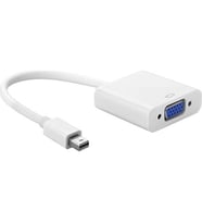 CLASS Mini Display Port To VGA Dönüştürücü Kablo Mdp Male (Erkek) VGA Famele (Dişi) (Siyah)