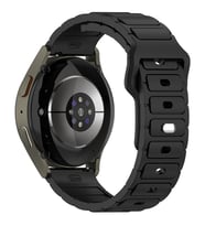 Huawei GT2 46mm Uyumlu Zore KRD-132 22mm Silikon Kordon Strap Kayış (Siyah)