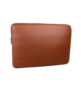 DERİSE CLUB BÜYÜK BOY 15,6 İNÇ UYUMLU MACBOOK  KILIF NOTEBOOK VE LAPTOP ÇANTASI (Taba)