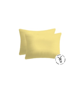 %100 Pamuklu Fermuarlı Bebek Yastık Kılıfı 40x60 ( 2 Adet )