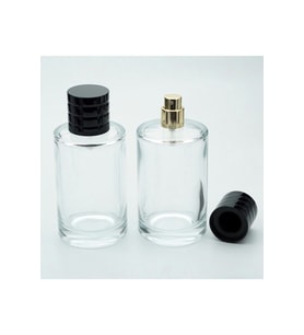 Parfüm Şişesi 100 ml 5 Adet Uzun Silindir Model Kolay Kapama