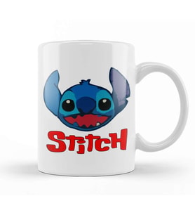 Stitch Lovers Kupa Bardak Porselen