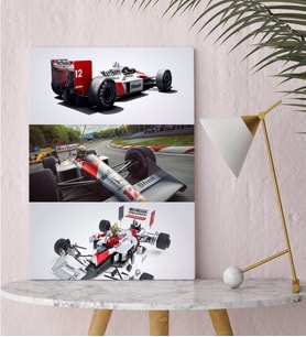 BK Gift Formula 1 Tasarımlı Kanvas Tablo-10