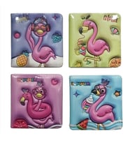 Sukuşi Not Defteri 96 Sayfa 9,5X10Cm Flamingo - 1 adet