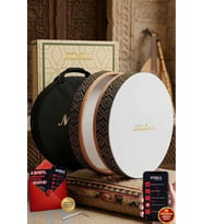 Midex BR-510 Kaliteli Bendir Def Akort Ayarlı EL Tutma Oyuklu Çantalı