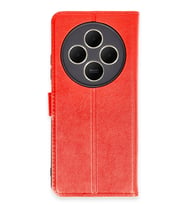 Newface Xiaomi Redmi 14C Kılıf Trend S Plus Kapaklı Kılıf - Kırmızı