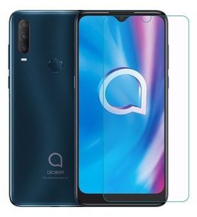 Alcatel 1S 2020 Ekran Koruyucu Yeni Nesil HD Kalite Cam ScreenSaver (Renksiz)