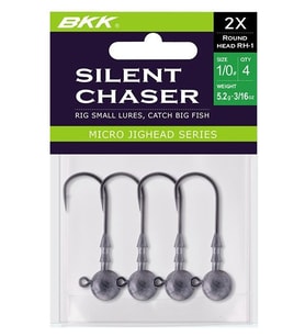 BKK Silent Chaser- Round Head Jig Head 2 no 3.5 gr