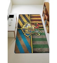 Modern Desenli Dijital Baskı Kaymaz Taban Çocuk ve Genç Odası Halısı H0769