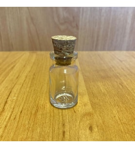 6 Ml Mantar Tıpalı Cam Şişe - Tıpalı Cam Şişe 6 cc x 10 Adet