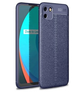 Realme C11 Kılıf Auto Focus Kapak - Lacivert Belirtilmemiş