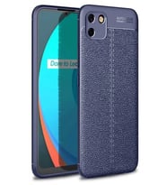 Realme C11 Kılıf Auto Focus Kapak - Lacivert Belirtilmemiş