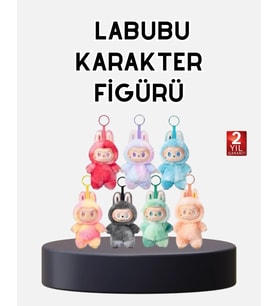 Labubu Koleksiyonluk Peluş Oyuncak – Yumuşak Kumaşlı, Dekoratif Tasarım, Hediyelik