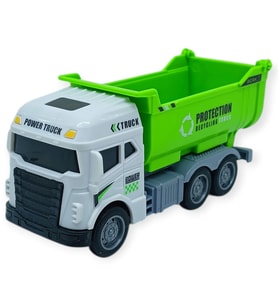 Temizlik Araçları Serisi - Sürtmeli Kamyon 12 cm - 3626