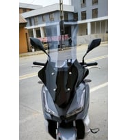 MOTOCAM Volta Revolt RSX7 Ön Cam 2022-2026 Model 78cm Füme Renkli 4mm