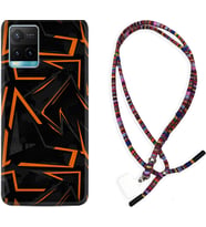 Vivo Y11S Y21S Y20 Y20S Y70 Kılıf Boyun Asklı Rasta Silikon Zigzaglar 1651