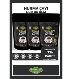 Hurma Aşkı Hurma Çayı Dem Bu Dem 200GrX3=600Gr