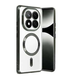 Xiaomi Redmi Note 15 Pro 4G Kross Magneticsafe Kapak - Koyu Yeşil