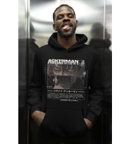 Levi Ackerman Attack On Titan Baskılı Unisex Oversize Anime Karakter Hoodie