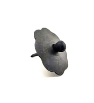Antika Tarz Dekoratif Pirinç Düğmeli Kabara - 40 Mm, Oksit