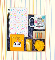 Kupa, Mum, Defter, Biblo Doğum Günü Hediye Kutusu (Model 1)