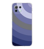 Xiaomi  Mi 11 Lite  Kamera Korumalı Kapak Renk Cümbüşü Tasarımlı Şeffaf  Kılıf