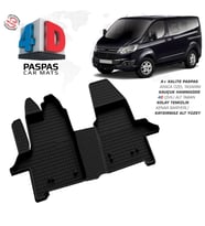 Ford Tourneo Custom 4D Araca Özel Havuzlu Kauçuk Paspas 2012 Üzeri (Karışık)