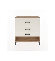 Arges Şifonyer 3 Çekmeceli 88x30x96 Çam-Aytaşı