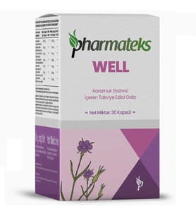 Well Karamuk Ekstresi İçeren 30 Kapsül, Pharmateks