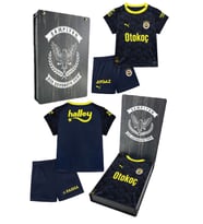 Fenerbahçe Orijinal Lisanslı 23/24 Lacivert Mini Forma Set Hediyelik Ahşap Kutulu