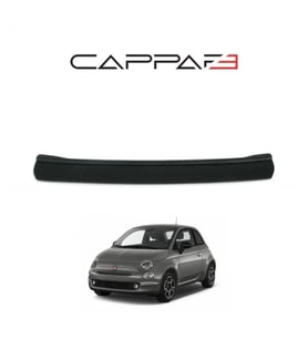 Fiat 500 Coupe 2016- Yılı ve Sonrası Uyumlu Arka Tampon Eşiği Mat
