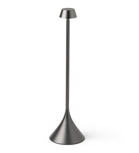 Lexon Steli Shade Led Masa Lambası Metalik Gri