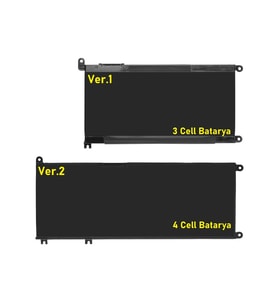 Dell Latitude 15-3500 Batarya Pil RETRO V1 (3 Cell)