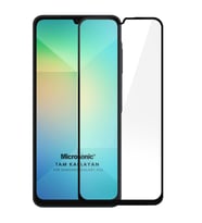 Microsonic Samsung Galaxy A06 Tam Kaplayan Temperli Cam Ekran Koruyucu Siyah