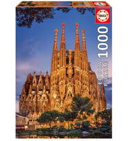 Educa (17097) 1000 Parça İspanya Sagrada Ailesi Puzzle