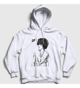 Presmono Unisex Beyaz Lp Laura Pergolizzi Kapüşonlu Sweatshirt 304647tt