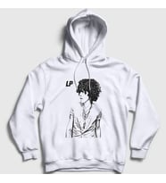 Presmono Unisex Beyaz Lp Laura Pergolizzi Kapüşonlu Sweatshirt 304647tt