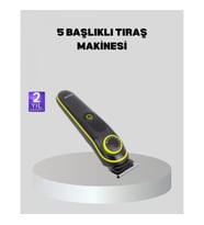 Mey İthalat® Erkek Bakım Seti – Kablosuz Şarjlı Tıraş Makinesi, Su Geçirmez ve Sessiz Motorlu