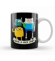 Adventure Time Finn Jake Bmo Kupa Bardak Porselen