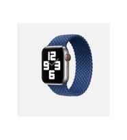 Apple Watch 44mm Uyumlu Kordon Hasır Örgü Esnek KRD-32 Small Kayış