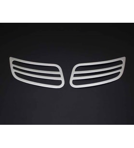 MERCEDES SPRİNTER W907 UYUMLU ÖN KAPUT IZGARASI 2 PARÇA 2018 VE ÜZERİ PASLANMAZ KROM