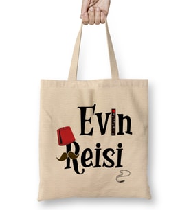 Evin Reisi Bez Çanta Uzun Saplı