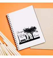 Sevgili Çift Tasarımlı Defter Kişiye Özel