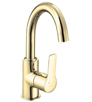 ECA Luna Kuğu Borulu Lavabo Bataryası Altın Renkli 102808953